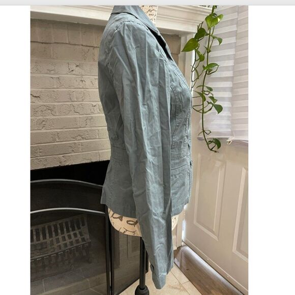 Halogen Steel Blue Blazer Jacket - Picture 2 of 10